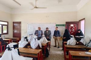 وزير التربية والتعليم يطلع على سير العملية التعليمية بمدارس مدينة..