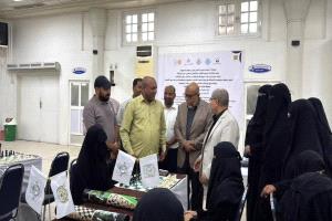 تدشين الفعاليات والأنشطة الرياضية الخاصة باسبوع الطالب الجامعي بجامعة حضرموت 