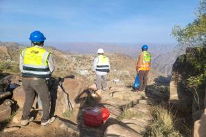 يافع: منظمة اليونبس (UNOPS) تدشّن مشروع محطة طاقة شمسية وخطوط نقل بجهد 33 ك.ف