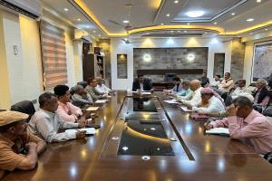 اجتماع تنفيذي الشيخ عثمان يقر جملة من الإجراءات لتحسين الإيرادات و الخدمات