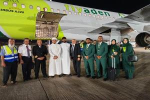 تدشين أولى رحلات "طيران عدن" بين عدن وعمّان