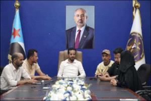 استئناف أعمال الشؤون الخارجية للانتقالي بالعاصمة عدن 