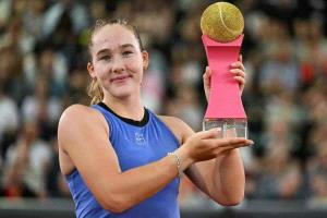 أندريفا تتغلب على بوتابوفا وتتوج ببطولة لينز المفتوحة للتنس