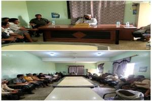 لحج..سلطات طور الباحة تلتقي مالكي محطات الوقود للالتزام  بتسعيرة محددة