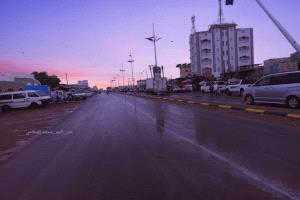 اختفاء اشارة ضوئية مثبته على طريق رئيس في تبن بلحج