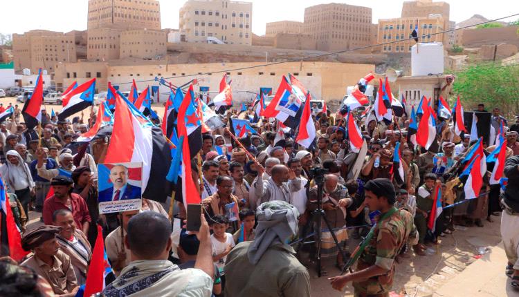  تقرير - حبان شبوة تشهد مسيرة شعبية حاشدة رفضًا للوصاية وتجديدًا للتفويض