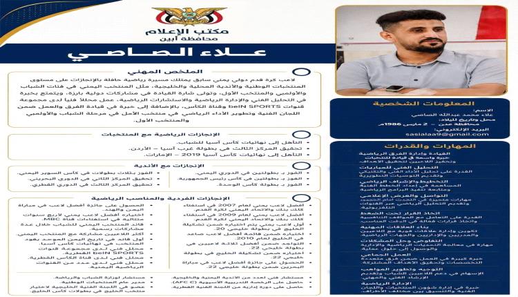 قرار رئيس مجلس الوزراء رقم (66) لسنة 2026م بشأن تعيين مدير عام لمكتب الشباب والرياضة بمحافظة أبين