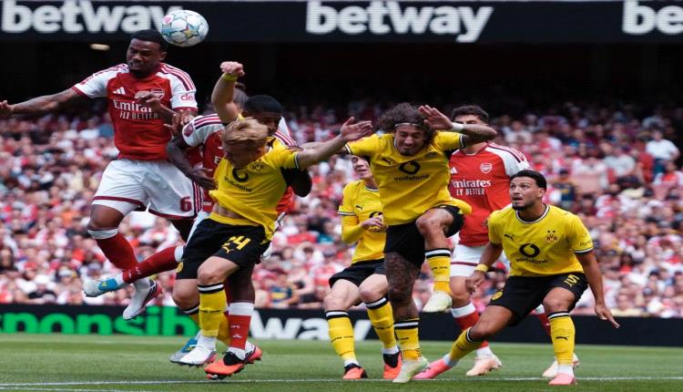 آرسنال يسقط على أرضه أمام بوروسيا دورتموند في كأس الإمارات الودية
