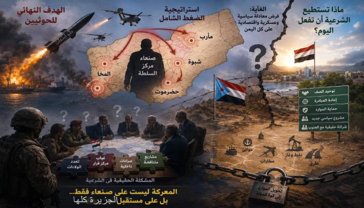 الهدف النهائي للحوثيين... وماذا تستطيع الشرعية أن تفعل اليوم؟