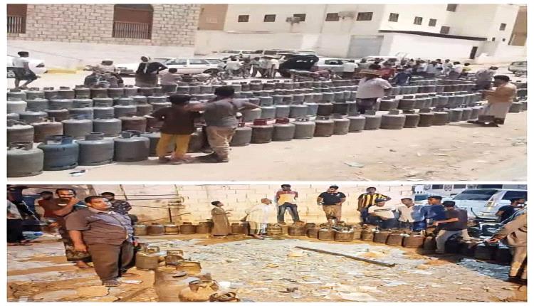 عدن ولحج تختنقان.. طوابير الغاز تشل الحياة وأسعار البترول تفجر أزمة المواصلات