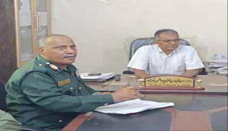 العميد عبدالسلام القباطي يعزّي العميد عدنان قلعة بوفاة والدته