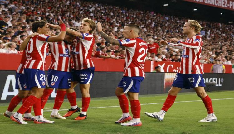 «الدوري الاسباني» أتلتيكو مدريد يعود من ملعب إشبيلية بفوز ثمين 