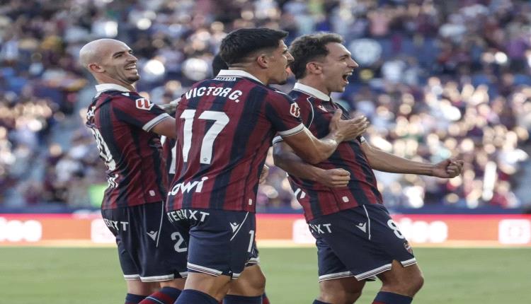 «الدوري الاسباني» ليفانتي يكتسح بيتيس بخماسية