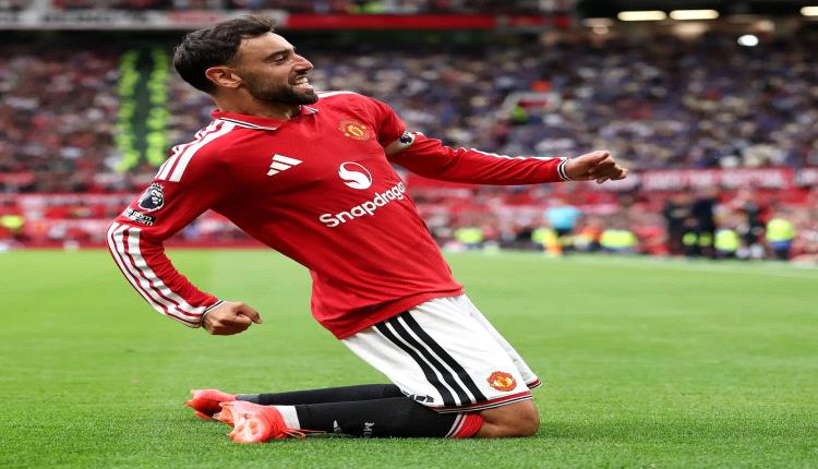 «البريميرليغ» هاتريك برونو فرنانديز يقود مان يونايتد لفوز كاسح