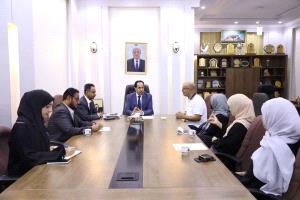 وزير الشباب والرياضة يودع بعثة منتخبنا الوطني للرماية " سيدات" قبل توجهها إلى إندونيسيا 