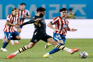 ودياً... مرموش يقود مانشستر سيتي للفوز على أتلتيكو مدريد بثلاثية