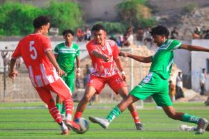 شعب حضرموت يدك شباك المكلا بثلاثية ويواصل الانفراد بصدارة الدوري