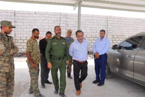 الزهري يتفقد جملة من المشاريع الخدمية والتربوية في منطقة العريش بخورمكسر
