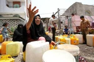 أزمة مياه خانقة تفتك بالعاصمة عدن 
