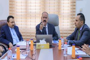 وزير النقل يتراس اول اجتماع لمجلس ادارة الهيئة العامة للشؤون البحرية لمناقشة اوضاع الهيئة واحتياجاتها
