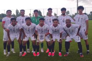 منتخب الشباب يخسر أمام نظيره الهندي في المباراة التجريبية الثانية بمعسكره الخارجي