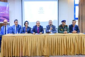 وزير النقل يؤكد أهمية تشكيل اللجنة الوطنية للأمن البحري لمواجهة التهديدات التي تشهدها المنطقة