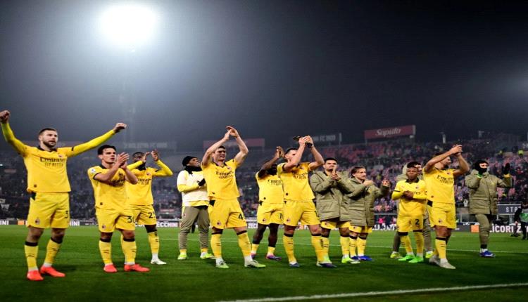 الدوري الإيطالي.. ميلان يقلص الفارق مع غريمه إنتر بثلاثية في بولونيا