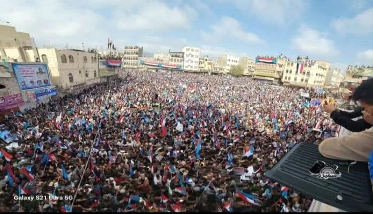 مليونية ردفان : حوار أو مفاوضات لا تلبي تطلعات شعب الجنوب في استعادة دولته حوارات منقوصة ومرفوضة 