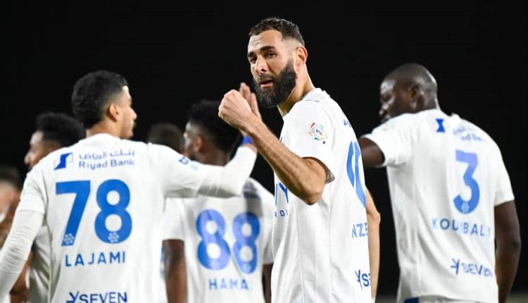 هاتريك بنزيما يقود الهلال لاكتساح الأخدود في دوري روشن 