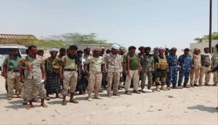 تلويح بالتصعيد .. خطاب مفتوح من منتسبي قوات النخبة الشبوانية (محور بالحاف) المسرحين  الى هذه الجهات