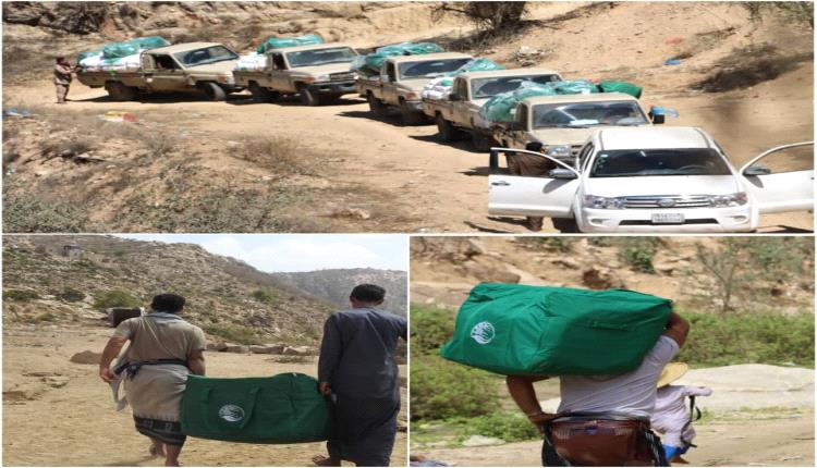 مركز الملك سلمان يوزّع مساعدات إيوائية متنوعة 