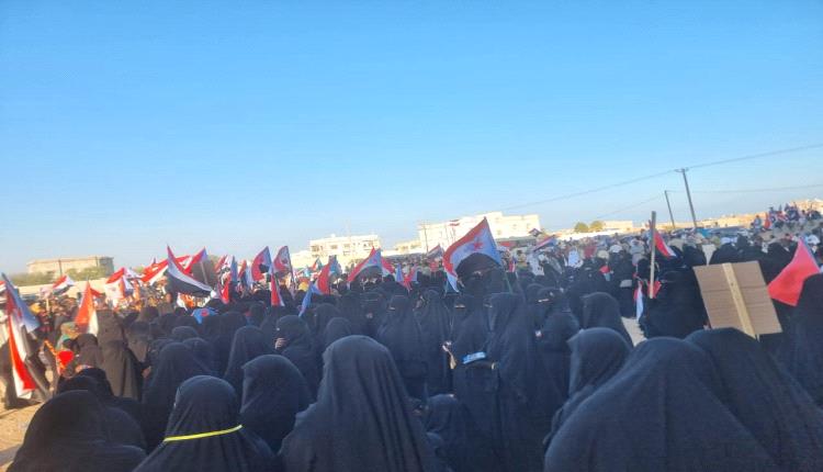 البيان الختامي لفعالية الانتقالي الجماهيرية في المهرة 