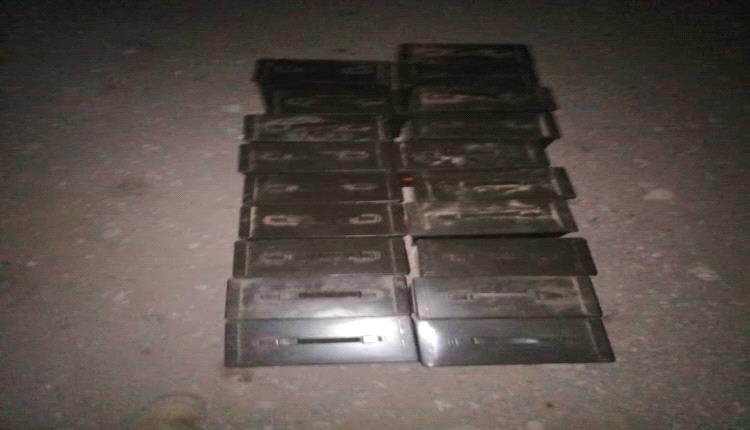 أسلحة وذخائر وممنوعات ومطلوبين أمنياً في قبضة لواء النخبة الحضرمي
