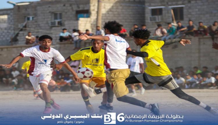 أرض المدد يفرض شخصيته بثنائية أمام اتحاد الفارسي في بطولة البريقة الرمضانية النسخة السادسة 