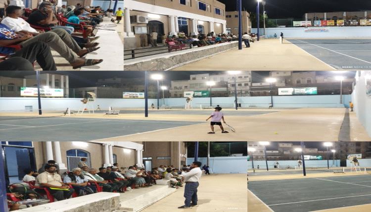 إنطلاق منافسات بطولة السنابل الرمضانية الثانية للتنس الأرضي 