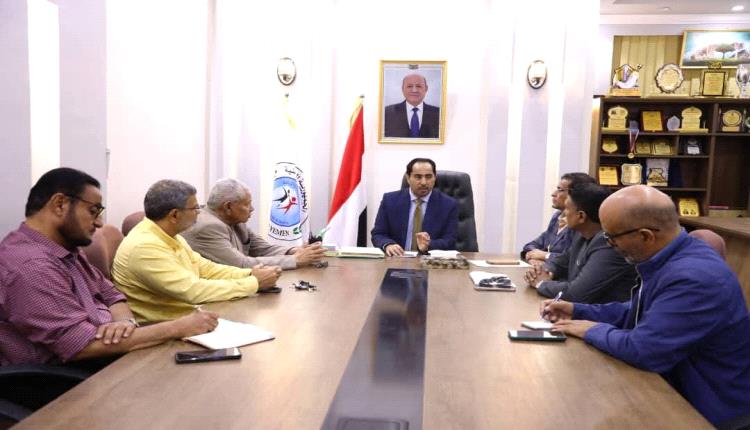 وزير الشباب والرياضة يوجّه مكتب عدن بالبدء في ترتيبات انطلاق بطولة "المريسي" الرمضانية 