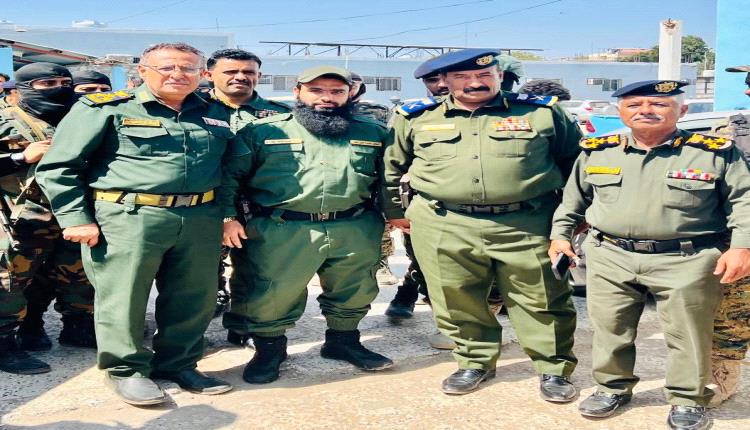 المقدم مياس الجعدني يتسلم قيادة إدارة مكافحة المخدرات بأمن العاصمة عدن
