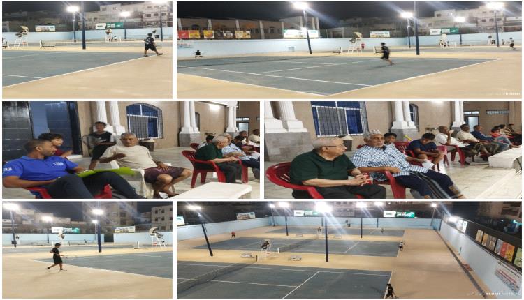 تواصل منافسات بطولة السنابل الرمضانية الثانية للتنس الأرضي