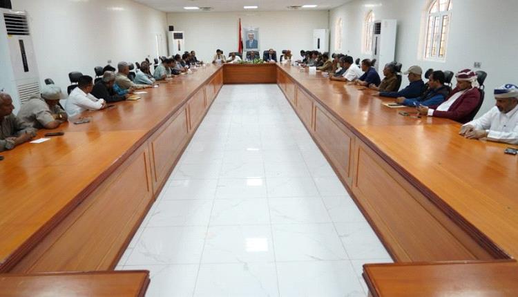 تنفيذي شبوة يشدد على مضاعفة الجهود للارتقاء بمستوى الخدمات 