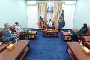 رئيس بعثة اللجنة الدولية للصليب الأحمر في أروقة المجلس الانتقالي الجنوبي 