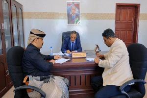 توقيع عقدين لتطوير قطاع الكهرباء بمحافظة شبوة