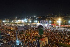 صور – بدء فعالية كبرى مؤيدة للمجلس الانتقالي في العاصمة عدن