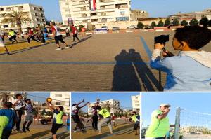 السلفادور يتحاوز الخبراء في دوري الشهيد/عواد الحسني للكرة الطائرة