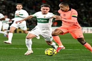 برشلونة يكشف طبيعة إصابة رافينيا ومدة غيابه