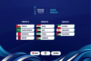 سحب قرعة بطولة غرب آسيا للشباب الرابعة