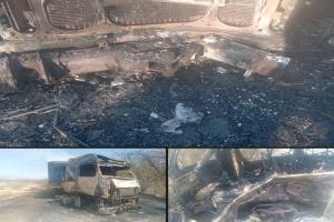 مأساة أبين: تفاصيل احتراق باص بعد اصطدامه بشاحنة يكشفها الأمن