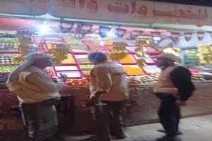 مكتب الصناعة والتجارة بخورمكسر يواصل حملاته الرقابية ويضبط مخالفات تموينية 
