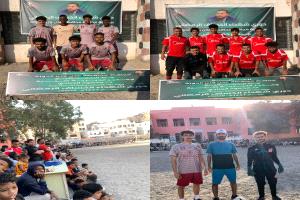 فريق أكاديمية عدن يحقق فوزا سهلا على شباب الخساف ويبلغ ربع نهائي بطولة شهداء الخساف الرمضانية