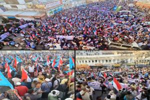 رغم التهديدات ومحاولات المنع .. حضرموت تشهد مظاهرات جديدة دعما للانتقالي