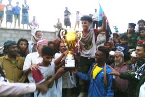 الخداد بطلاً لدوري شهداء المنصورة والحبيل للشباب بتبن